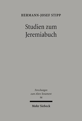 Stipp |  Studien zum Jeremiabuch | Buch |  Sack Fachmedien