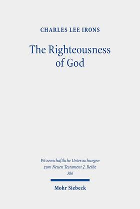 Irons |  The Righteousness of God | Buch |  Sack Fachmedien