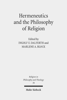 Dalferth / Block |  Hermeneutics and the Philosophy of Religion | Buch |  Sack Fachmedien