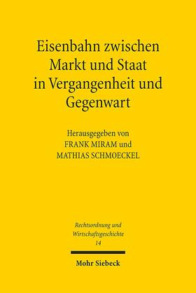 Miram / Schmoeckel |  Eisenbahn zwischen Markt und Staat in Vergangenheit | Buch |  Sack Fachmedien