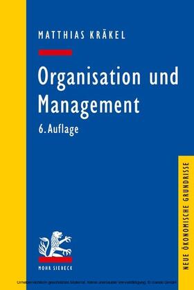 Kräkel |  Organisation und Management | eBook | Sack Fachmedien
