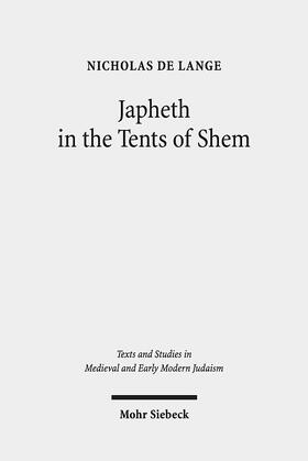 Lange |  Lange, N: Japheth in the Tents of Shem | Buch |  Sack Fachmedien