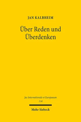 Kalbheim |  Über Reden und Überdenken | Buch |  Sack Fachmedien