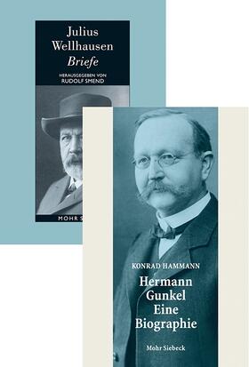 Hammann / Wellhausen |  Julius Wellhausen Briefe + Hermann Gunkel - Eine Biographie (zusammen als Paket) | Buch |  Sack Fachmedien