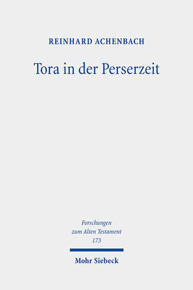 Achenbach |  Tora in der Perserzeit | eBook | Sack Fachmedien