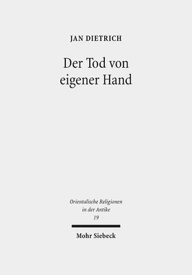 Dietrich |  Der Tod von eigener Hand | eBook | Sack Fachmedien