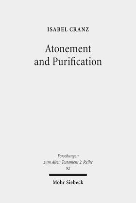 Cranz |  Atonement and Purification | Buch |  Sack Fachmedien