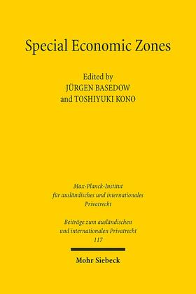Basedow / Kono |  Special Economic Zones | Buch |  Sack Fachmedien