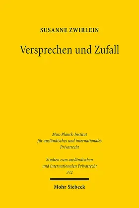 Zwirlein |  Versprechen und Zufall | Buch |  Sack Fachmedien