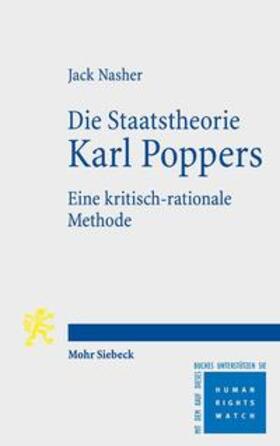 Nasher |  Die Staatstheorie Karl Poppers | Buch |  Sack Fachmedien