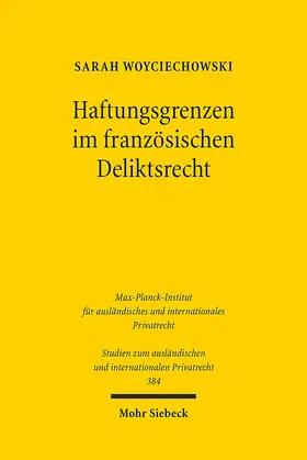 Woyciechowski | Haftungsgrenzen im französischen Deliktsrecht | E-Book | sack.de