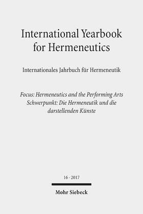 Figal / Zimmermann |  International Yearbook for Hermeneutics / Internationales Jahrbuch für Hermeneutik | Buch |  Sack Fachmedien