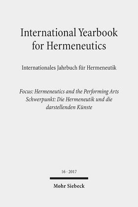 Figal / Zimmermann |  International Yearbook for Hermeneutics / Internationales Jahrbuch für Hermeneutik | eBook | Sack Fachmedien