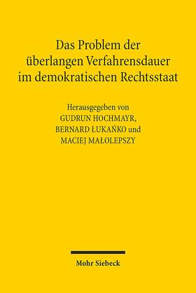 Hochmayr / Lukanko / Lukanko |  Das Problem der überlangen Verfahrensdauer | Buch |  Sack Fachmedien