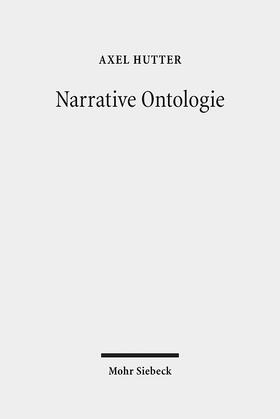 Hutter |  Narrative Ontologie | Buch |  Sack Fachmedien