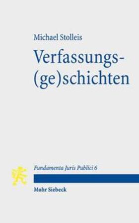 Stolleis |  Verfassungs(ge)schichten | Buch |  Sack Fachmedien