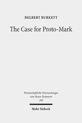 Burkett |  Burkett, D: Case for Proto-Mark | Buch |  Sack Fachmedien