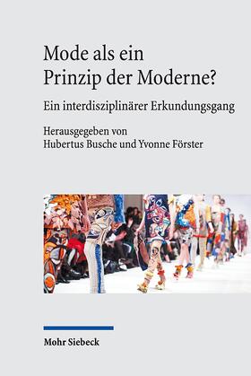 Busche / Förster |  Mode als ein Prinzip der Moderne? | Buch |  Sack Fachmedien