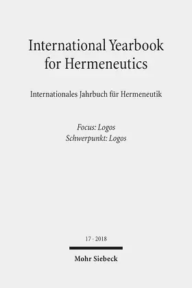 Figal / Zimmermann |  International Yearbook for Hermeneutics/Internationales Jahrbuch für Hermeneutik | Buch |  Sack Fachmedien