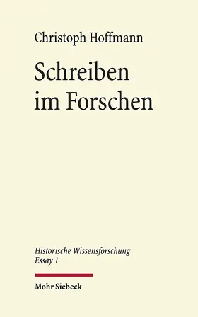 Hoffmann |  Schreiben im Forschen | Buch |  Sack Fachmedien