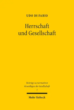 Fabio |  Herrschaft und Gesellschaft | eBook | Sack Fachmedien