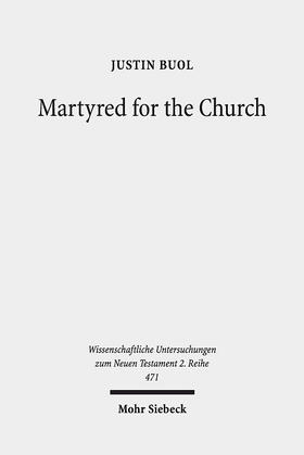 Buol |  Martyred for the Church | eBook | Sack Fachmedien