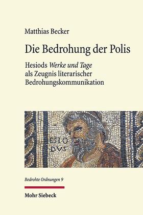 Becker |  Becker, M: Bedrohung der Polis | Buch |  Sack Fachmedien