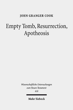 Cook |  Empty Tomb, Resurrection, Apotheosis | eBook | Sack Fachmedien