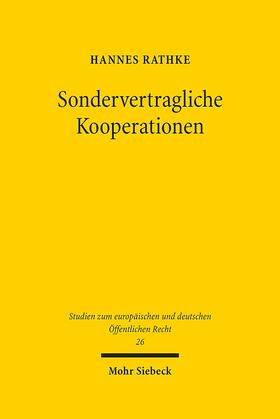 Rathke |  Rathke, H: Sondervertragliche Kooperationen | Buch |  Sack Fachmedien