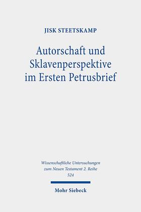Steetskamp |  Steetskamp, J: Autorschaft und Sklavenperspektive im Ersten | Buch |  Sack Fachmedien