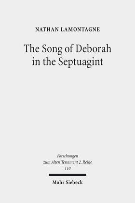 LaMontagne |  The Song of Deborah in the Septuagint | eBook | Sack Fachmedien