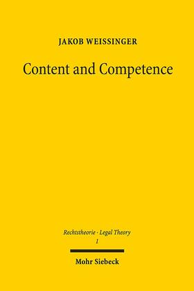 Weissinger |  Content and Competence | Buch |  Sack Fachmedien