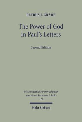 Gräbe |  The Power of God in Paul's Letters | eBook | Sack Fachmedien
