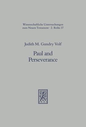 Gundry Volf |  Paul and Perseverance | eBook | Sack Fachmedien