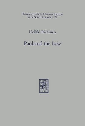 Räisänen |  Paul and the Law | eBook | Sack Fachmedien