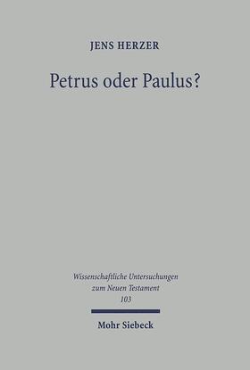 Herzer |  Petrus oder Paulus? | eBook | Sack Fachmedien