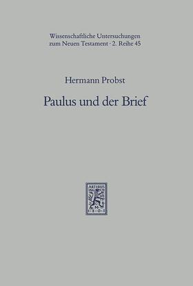 Probst |  Paulus und der Brief | eBook | Sack Fachmedien