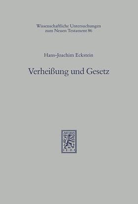 Eckstein |  Verheissung und Gesetz | eBook | Sack Fachmedien