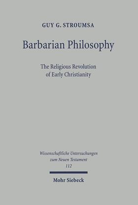 Stroumsa |  Barbarian Philosophy | eBook | Sack Fachmedien