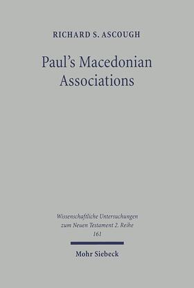 Ascough |  Paul's Macedonian Associations | eBook | Sack Fachmedien