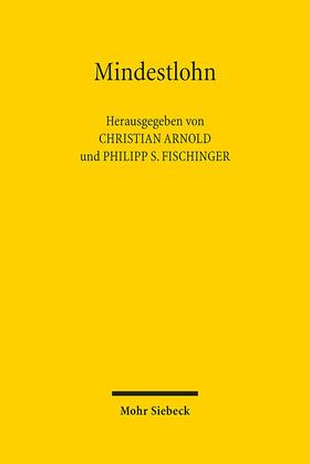 Arnold / Fischinger |  Mindestlohn | Buch |  Sack Fachmedien