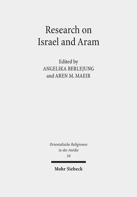 Berlejung / Maeir / Me?iyr | Research on Israel and Aram | Buch | 978-3-16-157719-2 | sack.de