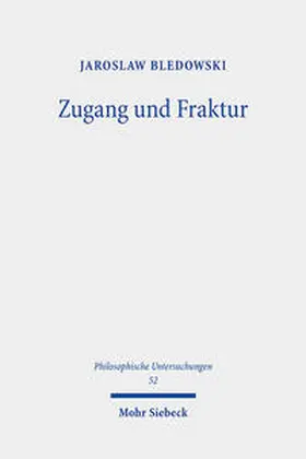 Bledowski |  Zugang und Fraktur | Buch |  Sack Fachmedien