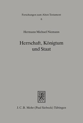Niemann |  Herrschaft, Königtum und Staat | eBook | Sack Fachmedien