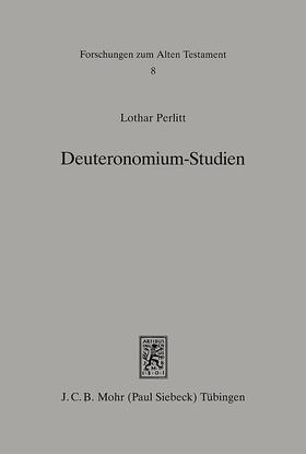 Perlitt |  Deuteronomium-Studien | eBook | Sack Fachmedien