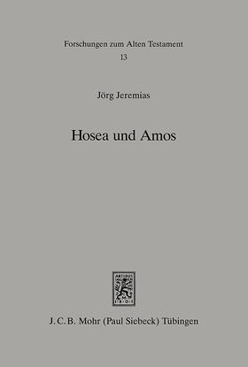 Jeremias |  Hosea und Amos | eBook | Sack Fachmedien