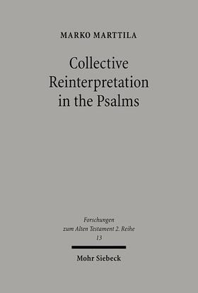 Marttila |  Collective Reinterpretation in the Psalms | eBook | Sack Fachmedien