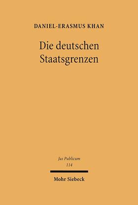 Khan |  Die deutschen Staatsgrenzen | eBook | Sack Fachmedien