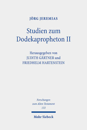 Jeremias / Gärtner / Hartenstein |  Studien zum Dodekapropheton II | eBook | Sack Fachmedien