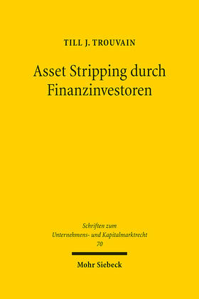 Trouvain |  Asset Stripping durch Finanzinvestoren | eBook | Sack Fachmedien